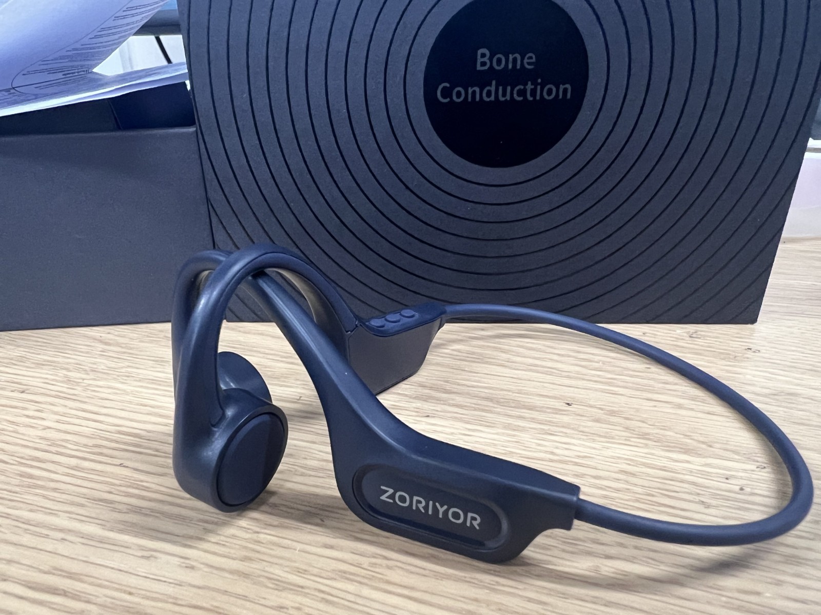 K1 Bone Conduction Bluetooth Headphones – Open-Ear Design, Comfortable & Safe