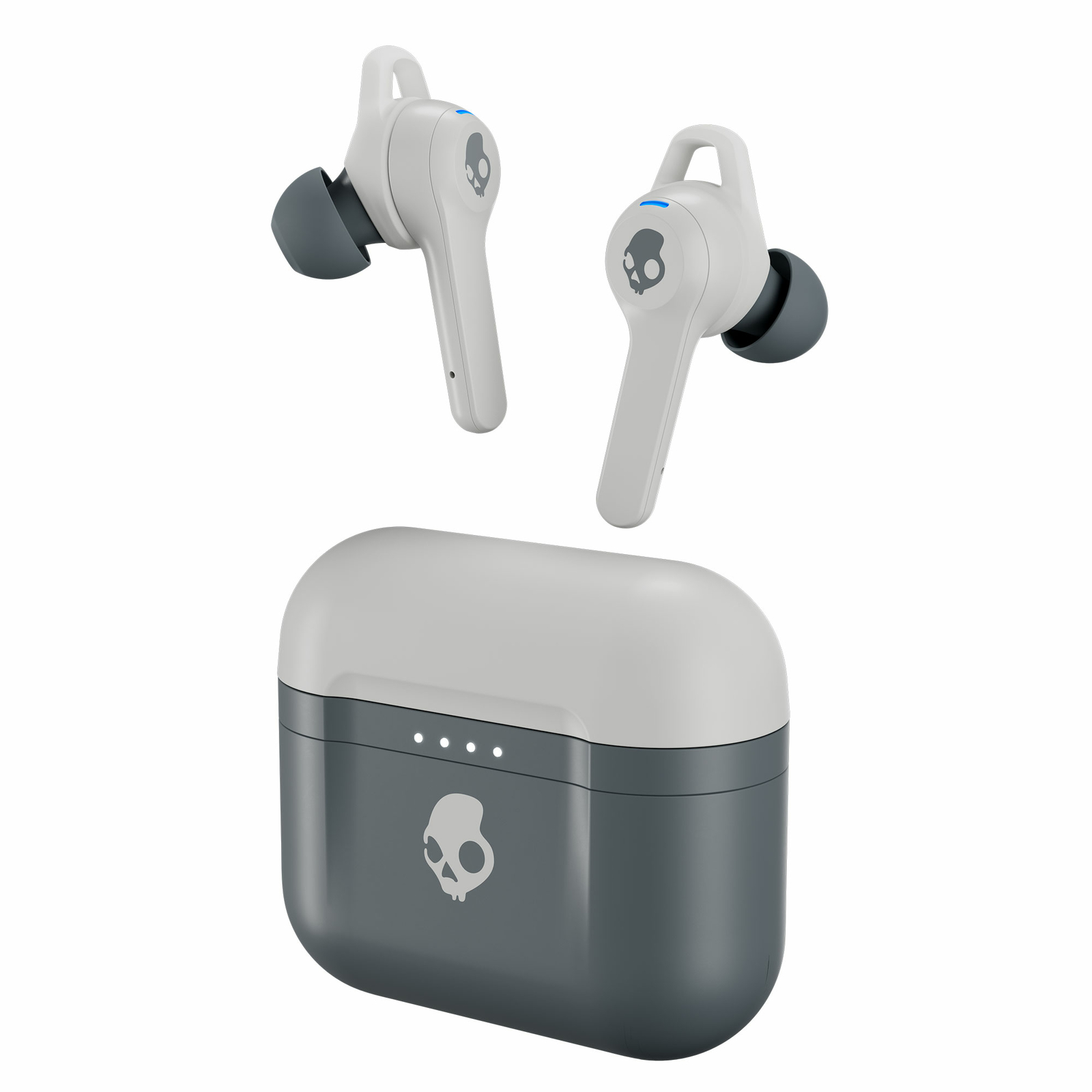Skullcandy Indy Evo Light Grey True Wireless Bluetooth Headphones