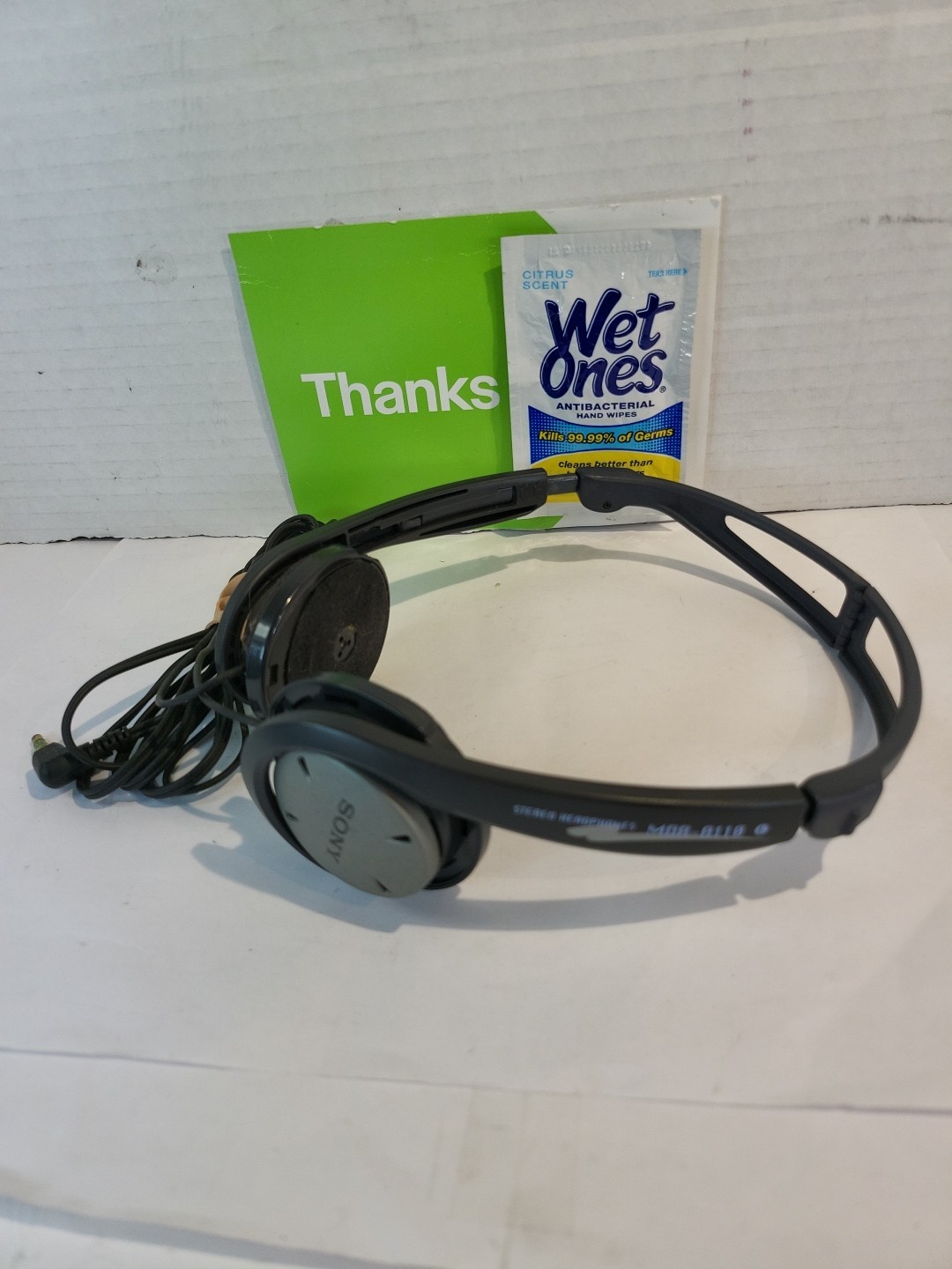 Vintage Sony MDR-A110 Original Stereo Headphones for Walkman Foldable Earphones