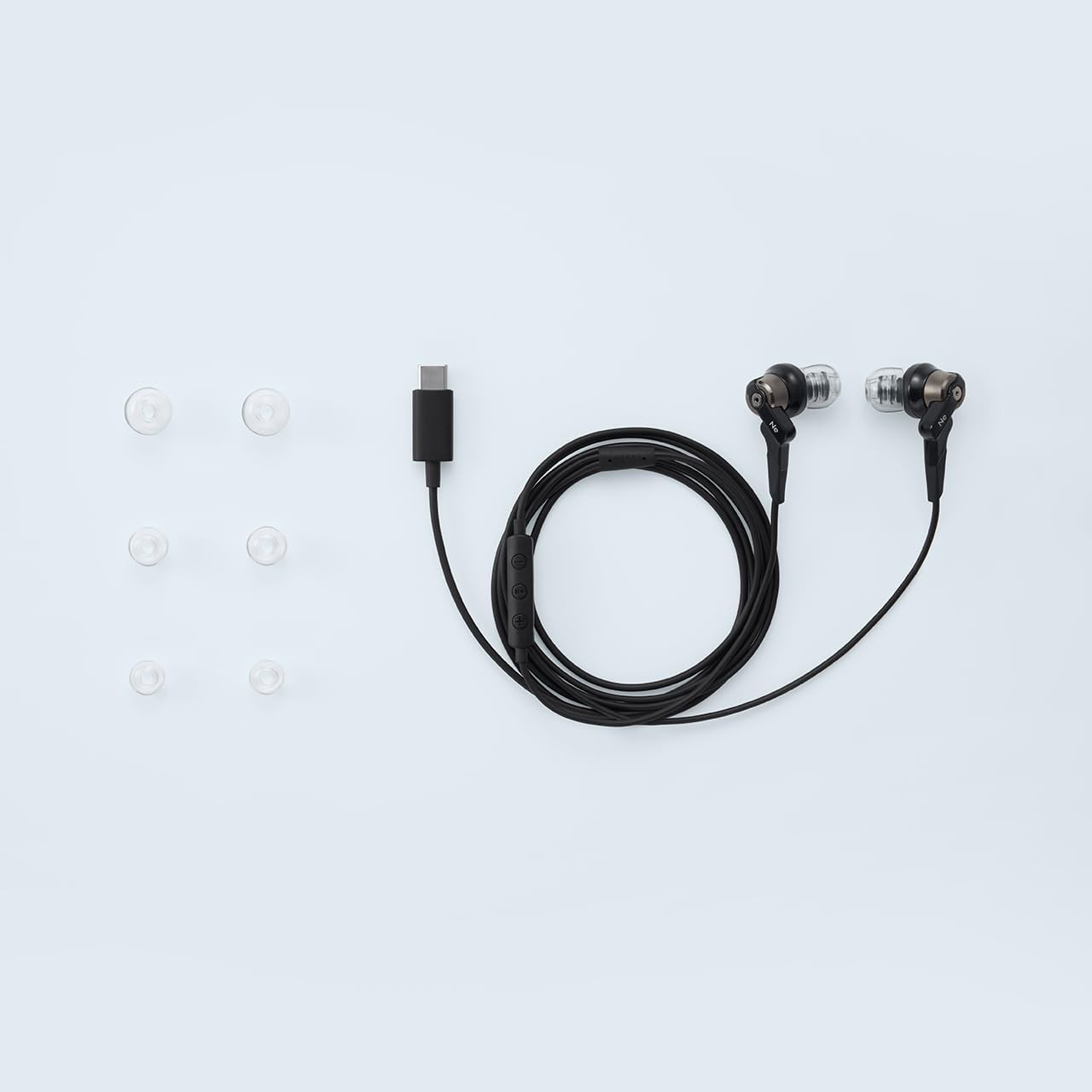 radius VOLT HP-NHR21C USB-C IEM Hi-Res 32bit/384kHz DAC Graphene Earphone Type-C