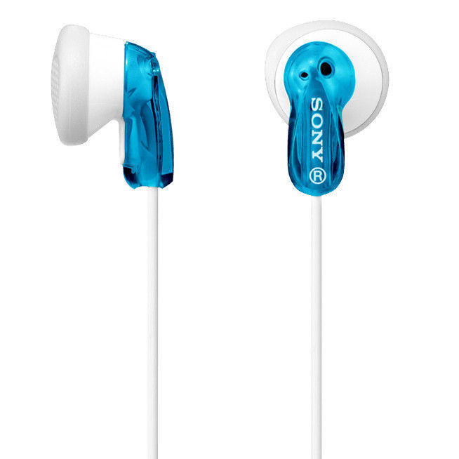 Sony MDRE9LP/BLU In-Ear Canal Fashion Color Earbuds Headphones Earphones Blue