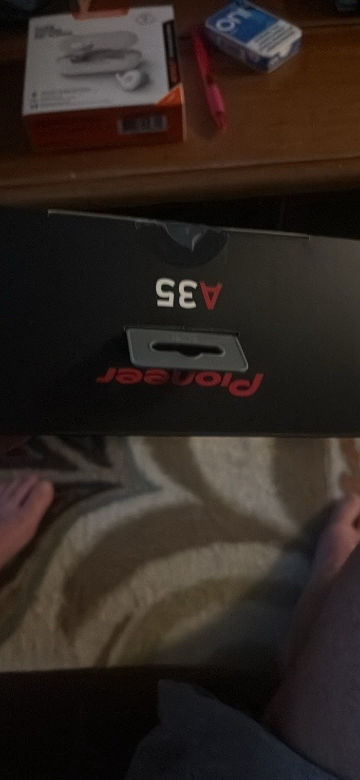 Pioneer A35-BK Bluetooth Headphones ANC USB-C Black Built-In Mic Over-Ear