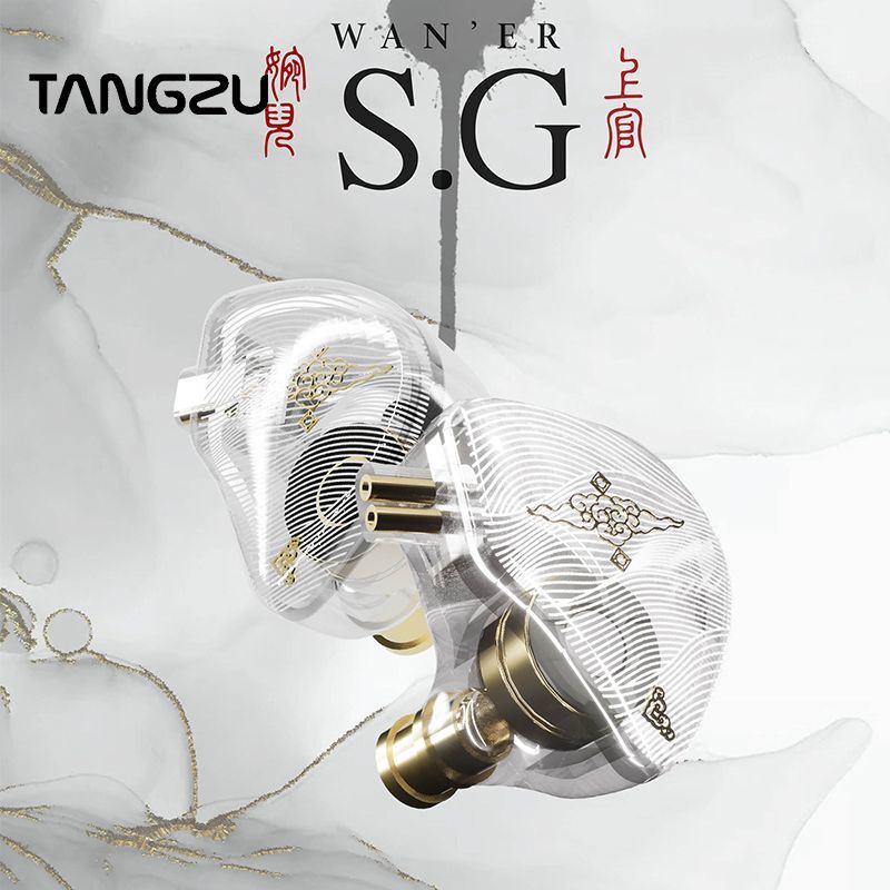 TANGZU WANER SG HIFI Music In-ear Earphone IEM Earbud 0.78mm Plug Detachable Cab