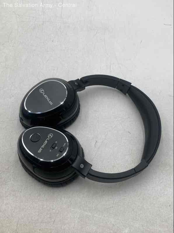 Lexus Black Over-The-Ear Wireless Headphones With Carrying Case