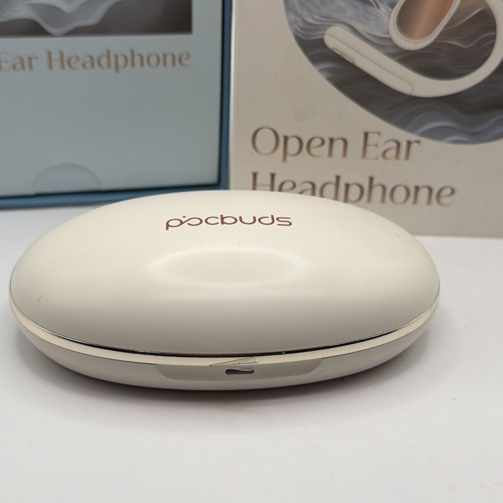 PocBuds Open Ear Earbuds,Wireless 5.4 Bluetooth Headphones，60Hrs Playtime Sport