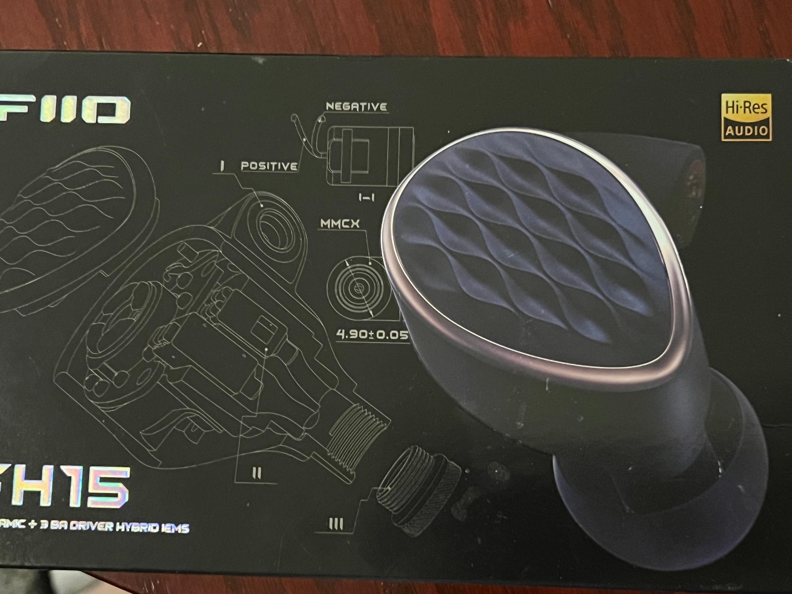 Fiio FH15 Earphones Black used