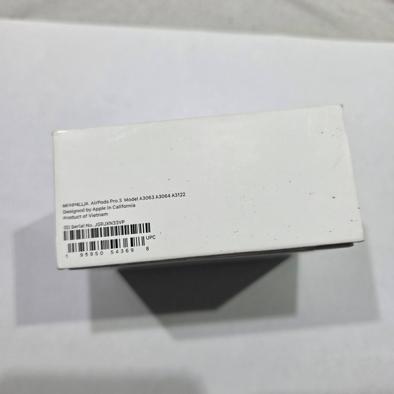 Apple AirPods Pro 3rd Generation Wireless In-Ear Headset – Warranty Oct 2026