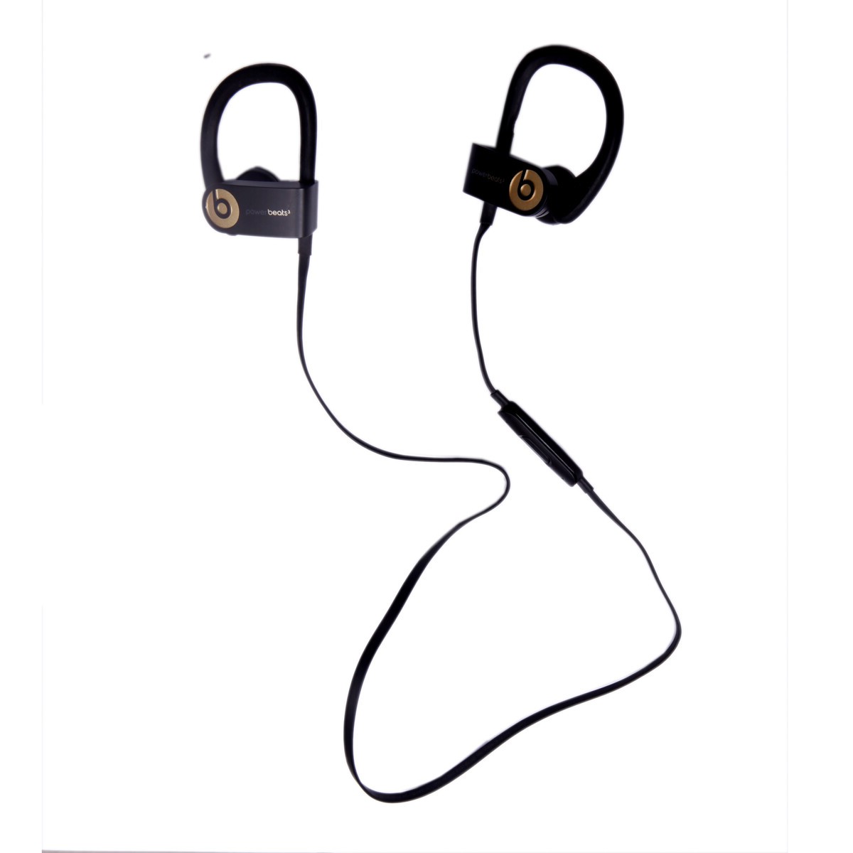 Beats by Dr. Dre Powerbeats3 In-Ear Earbuds Wireless Headphones Black Gold
