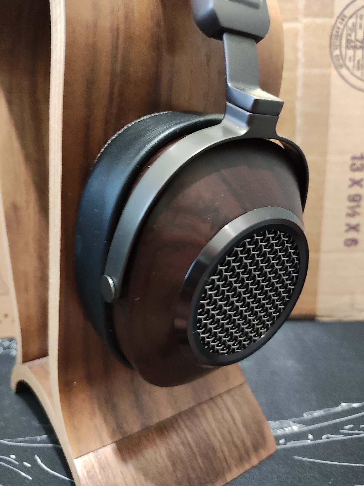 SIVGA Anser Audiophile 50MM Dynamic Open-Back Wood Headphone Wired Dual 3.5mm