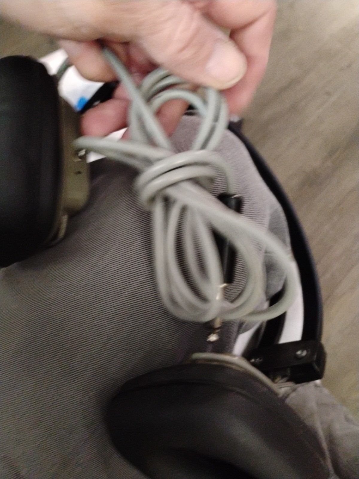 Vintage Archer Dynamic Headphones 8 Ohm Made for Radio Shack Japan