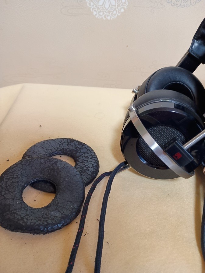 STAX SR-X Mk2 Electrostatic Headphones w/ SRD-7 Driver Unit Working & Tested JP