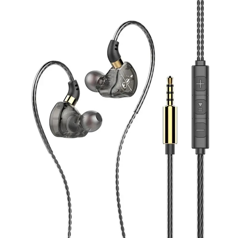 Original AK6 3.5mm Jack Wired Headphones Type C Plug Hifi Bass Stereo Earphone I
