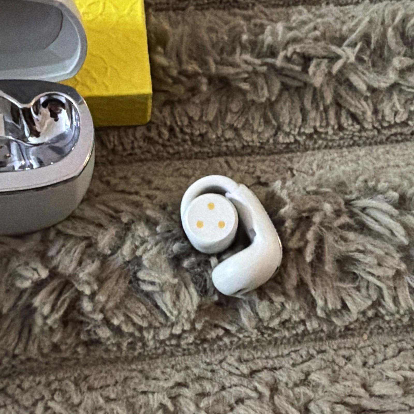 Bose x Kendra Scott Ultra Open Earbuds – Rhodium Filigree “Open Box”