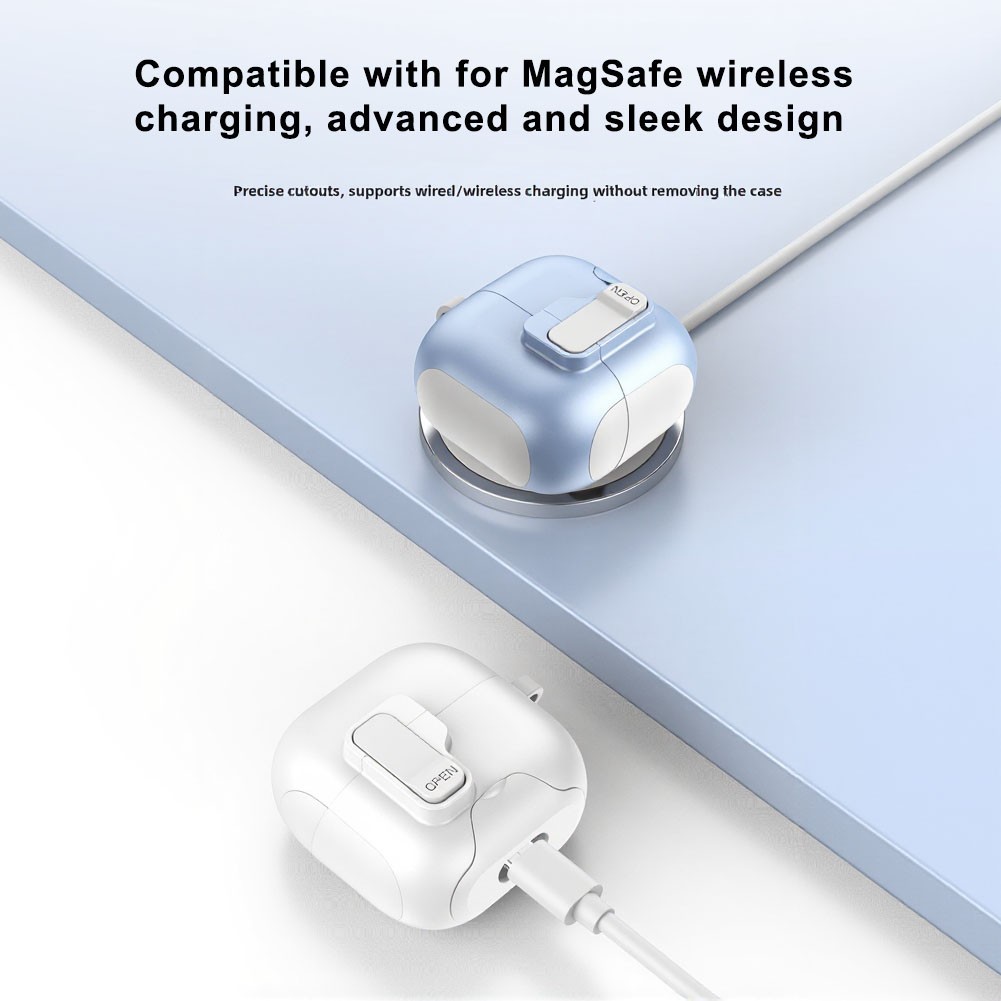 Protective Case for Huawei FreeClip 2 Automatic Locking Design Drop-Resistant