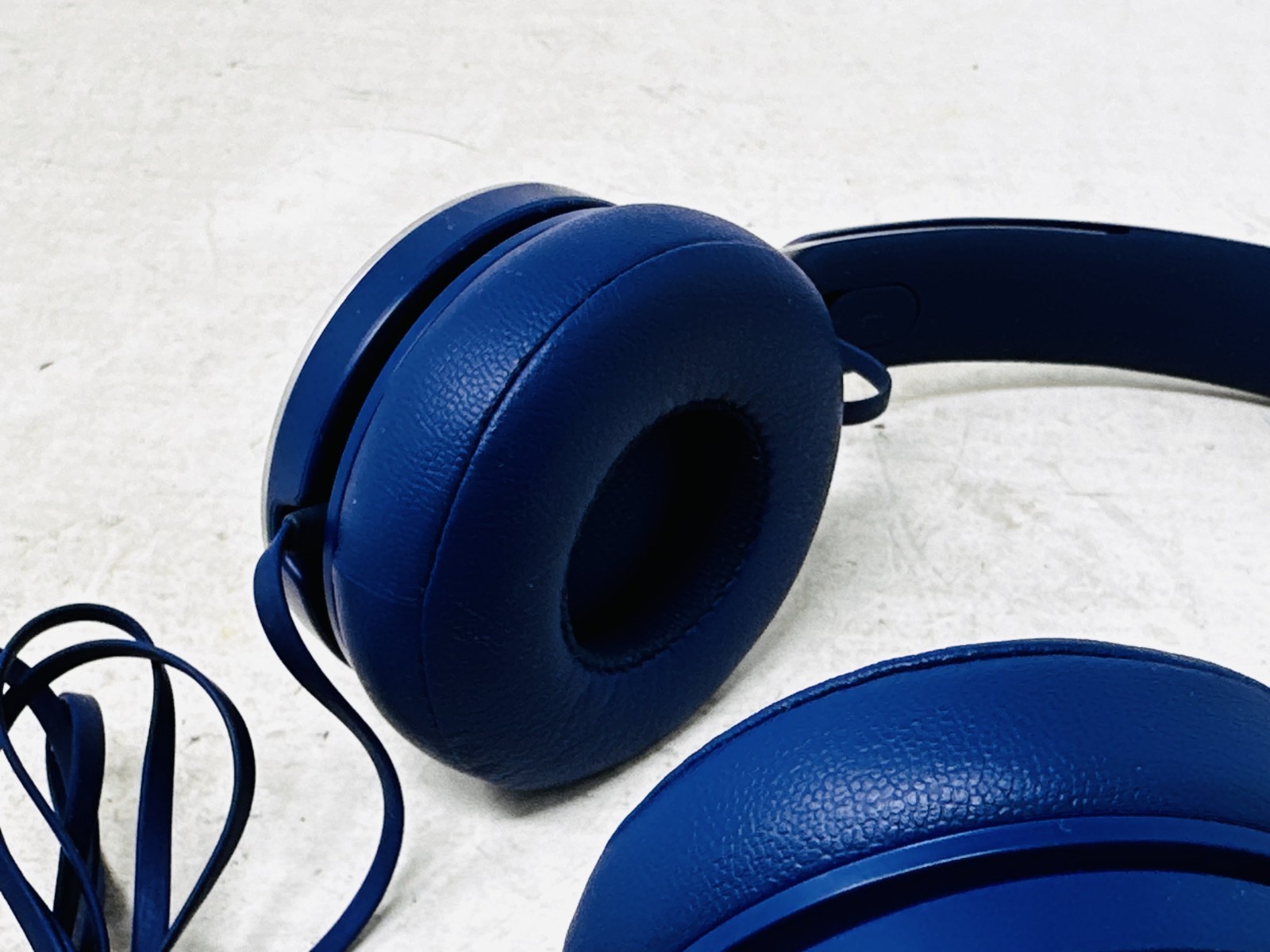 Beats by Dr. Dre EP Wired On-Ear Headphones Matte Navy Blue – Clean, WORKS!