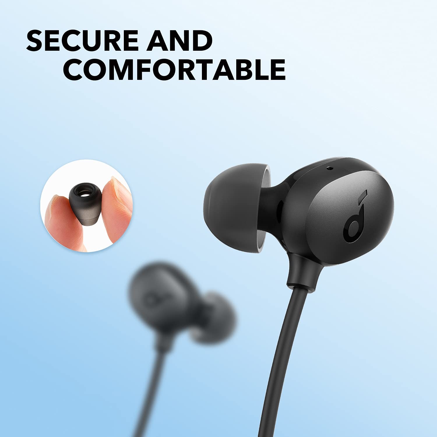 Soundcore Life U2i Wireless Headphones 24 Hours Playtime Ipx5 Water Resistant