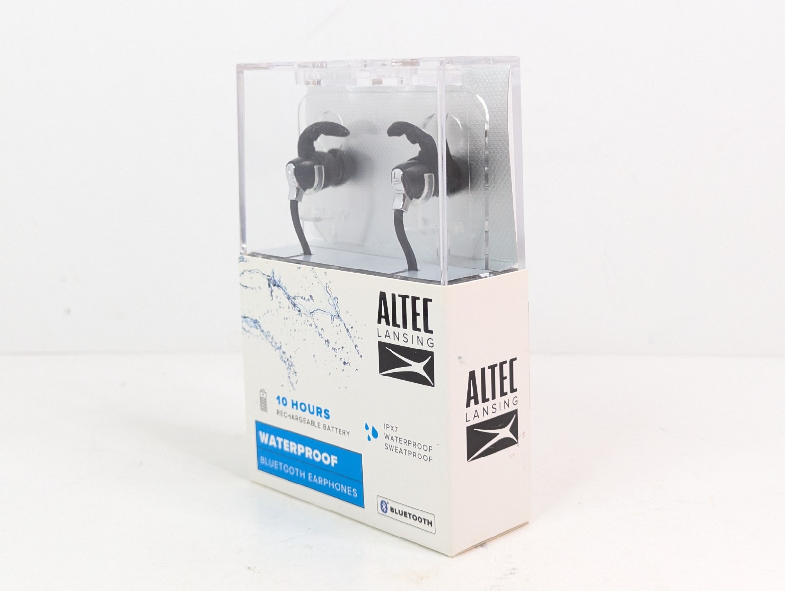 Altec Lansing Bluetooth Waterproof Sweatproof IPX7 10 Hours Playtime New