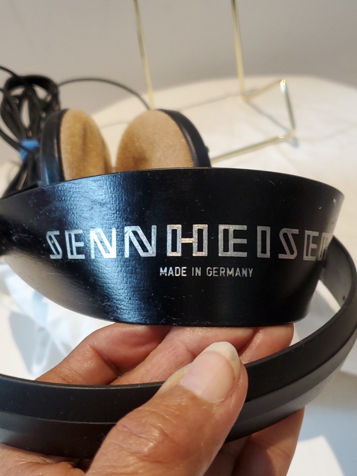 VTG 1980 Sennheiser HD 420 Headphones Original Box Made In Germany- WORKING