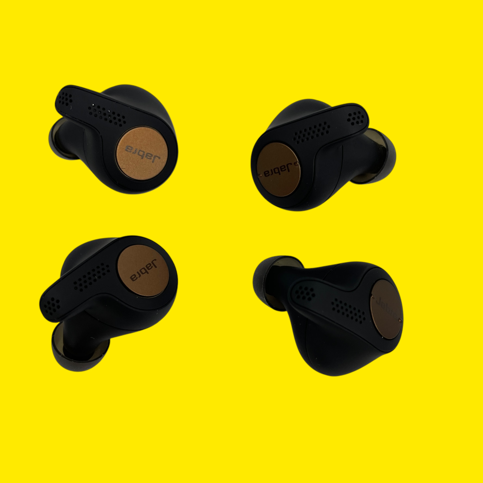 LOT OF 4 FOR PARTS EARBUDS Jabra Elite Active Model 65t #1074 Z65/70