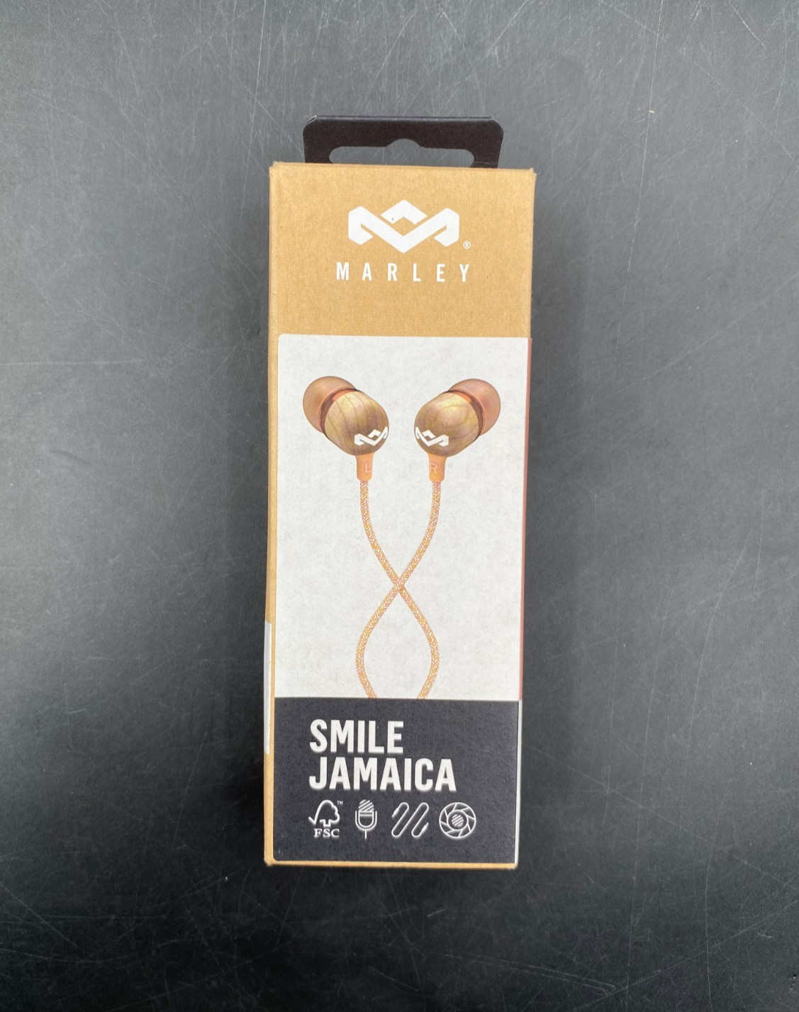 House of Marley Smile Jamaica In-Ear Wired Headphones (EM-JE041-CPD) – NEW