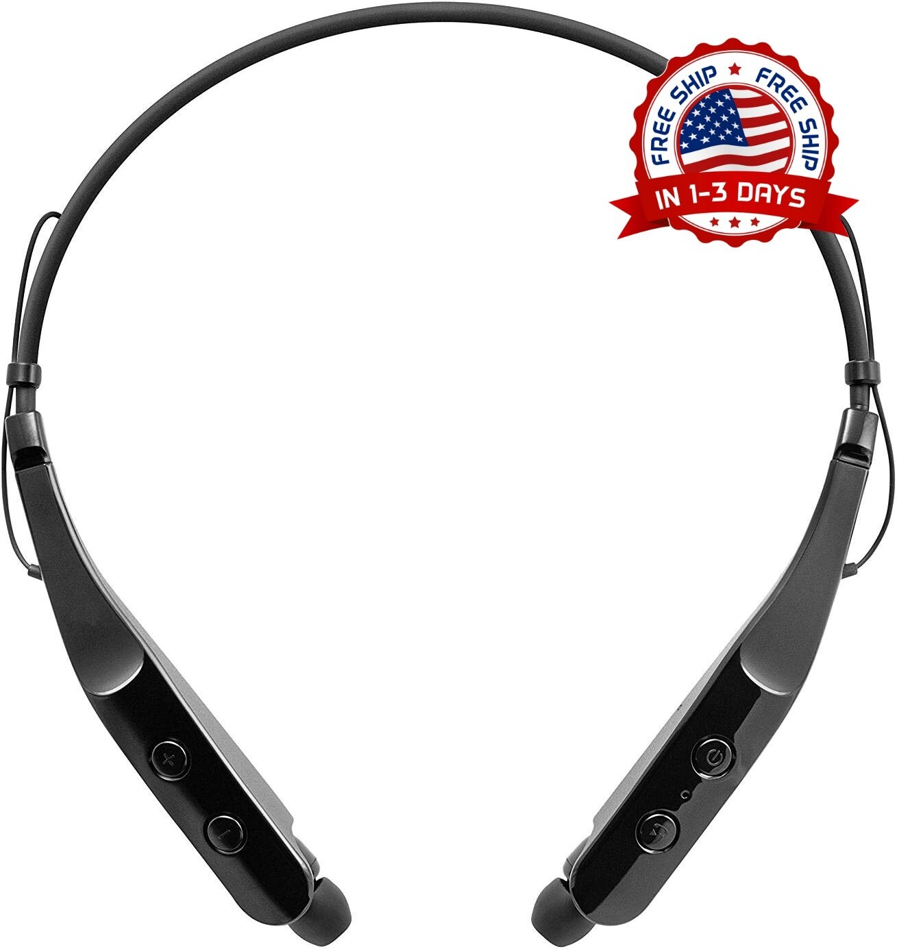 Auriculares Inalámbricos Bluetooth Con Micrófonos Duales MEMS Negros NUEVO US