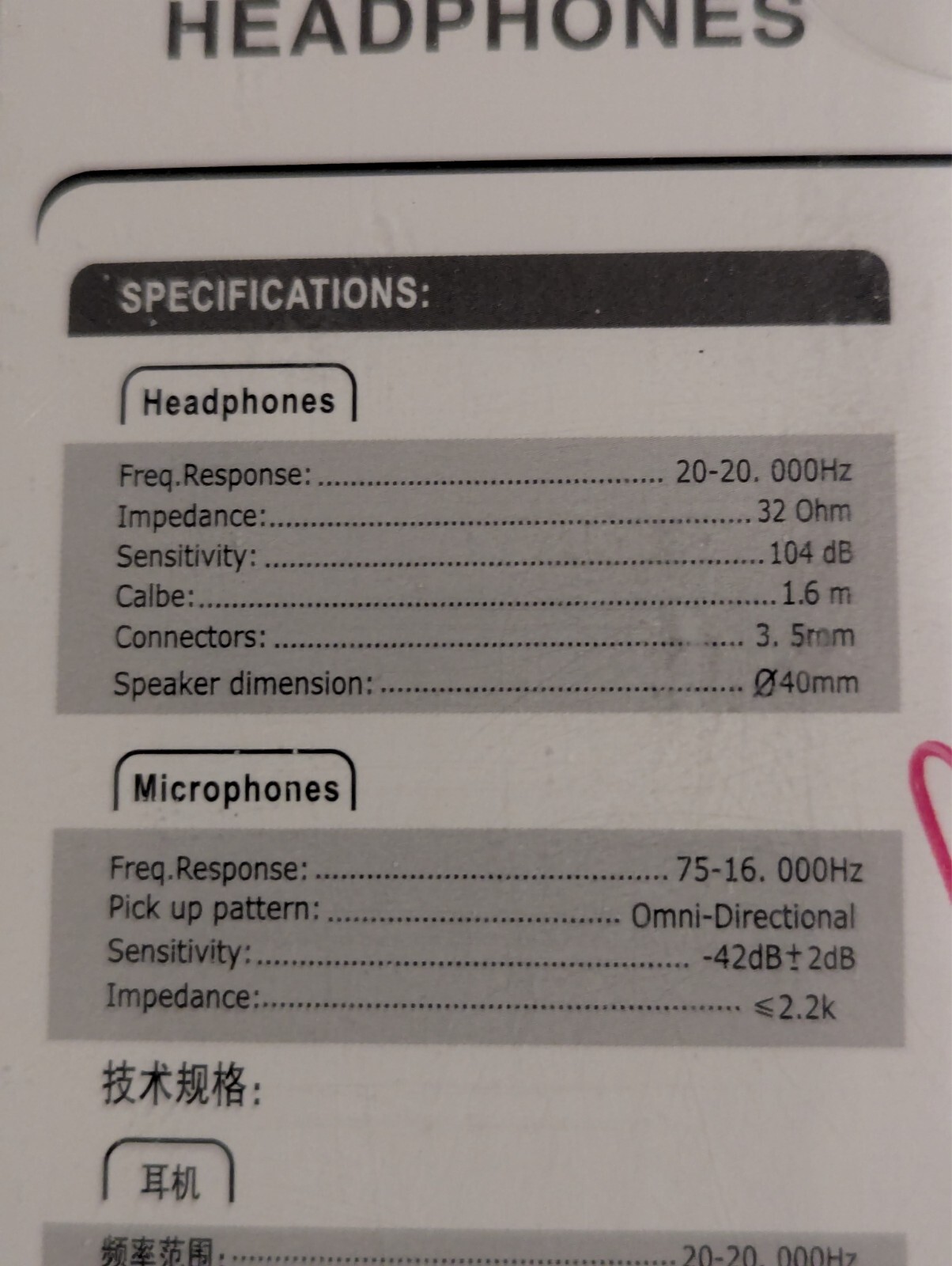 COLOR Fashion Ep05 3.5 Mm Headphones Microphone Black