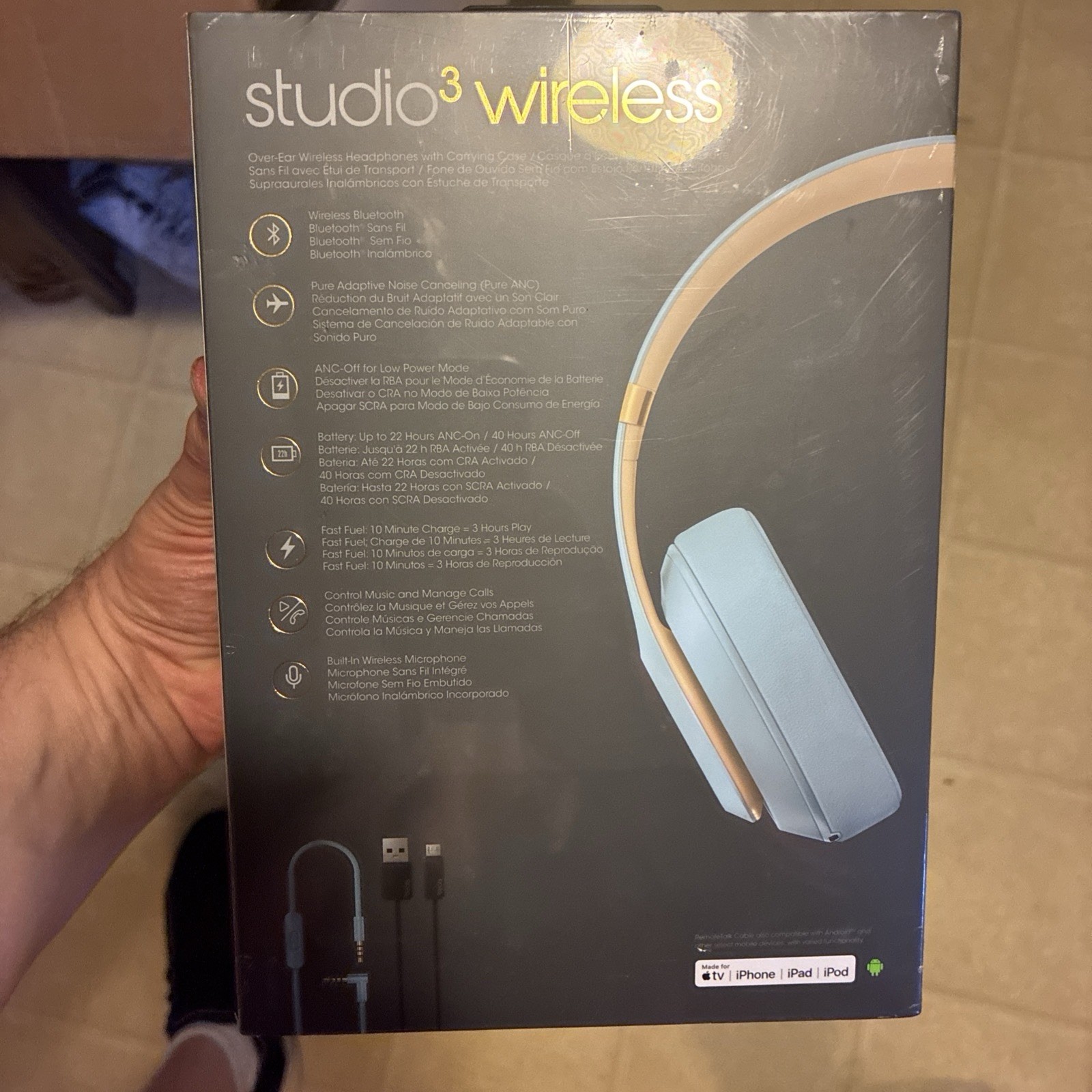 Beats Studio3 The beats Skyline Decade Collection Wireless Over-Ear Headphones N