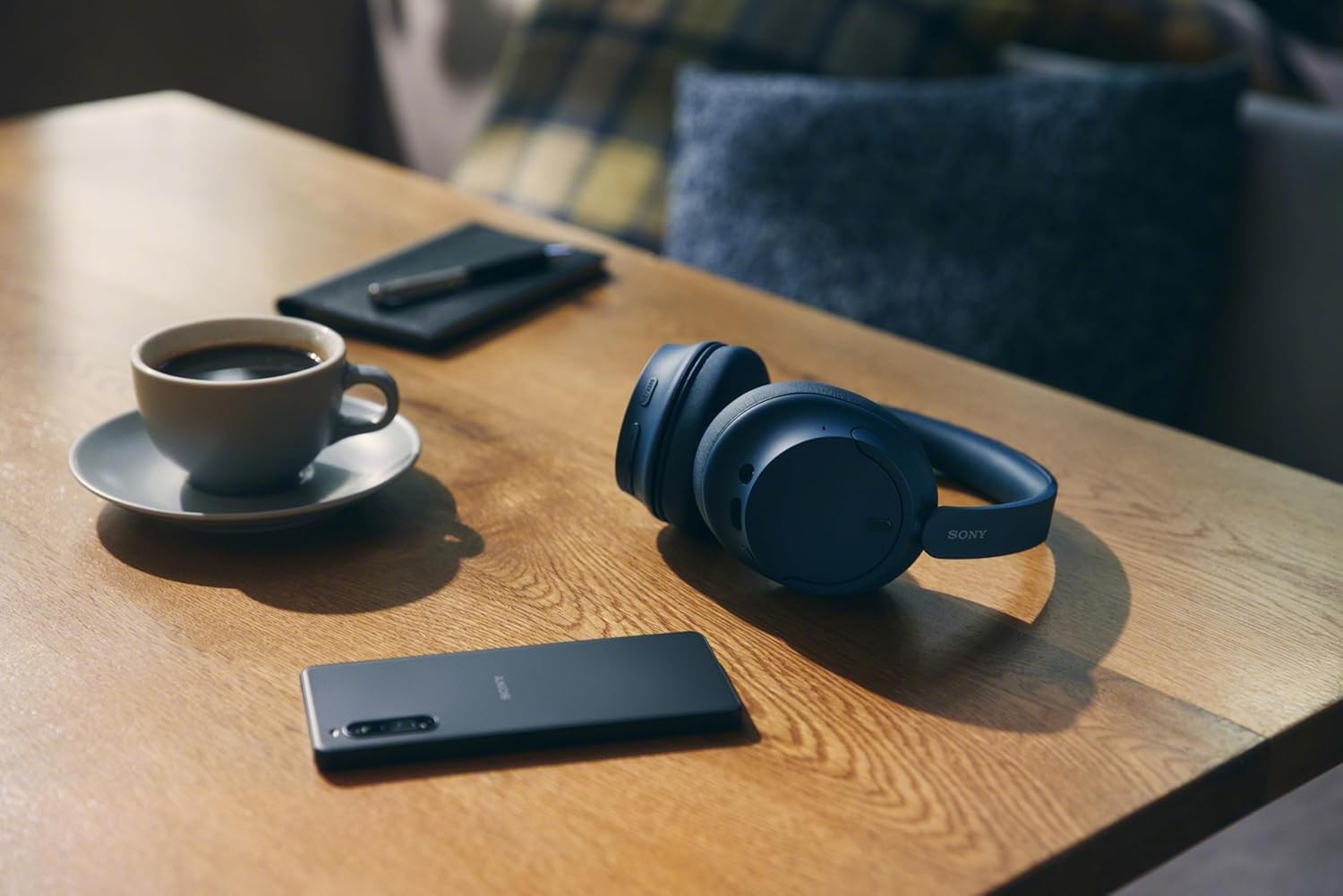 Sony WH-CH720NL Wireless Noise Canceling Bluetooth Headphones Navy Blue