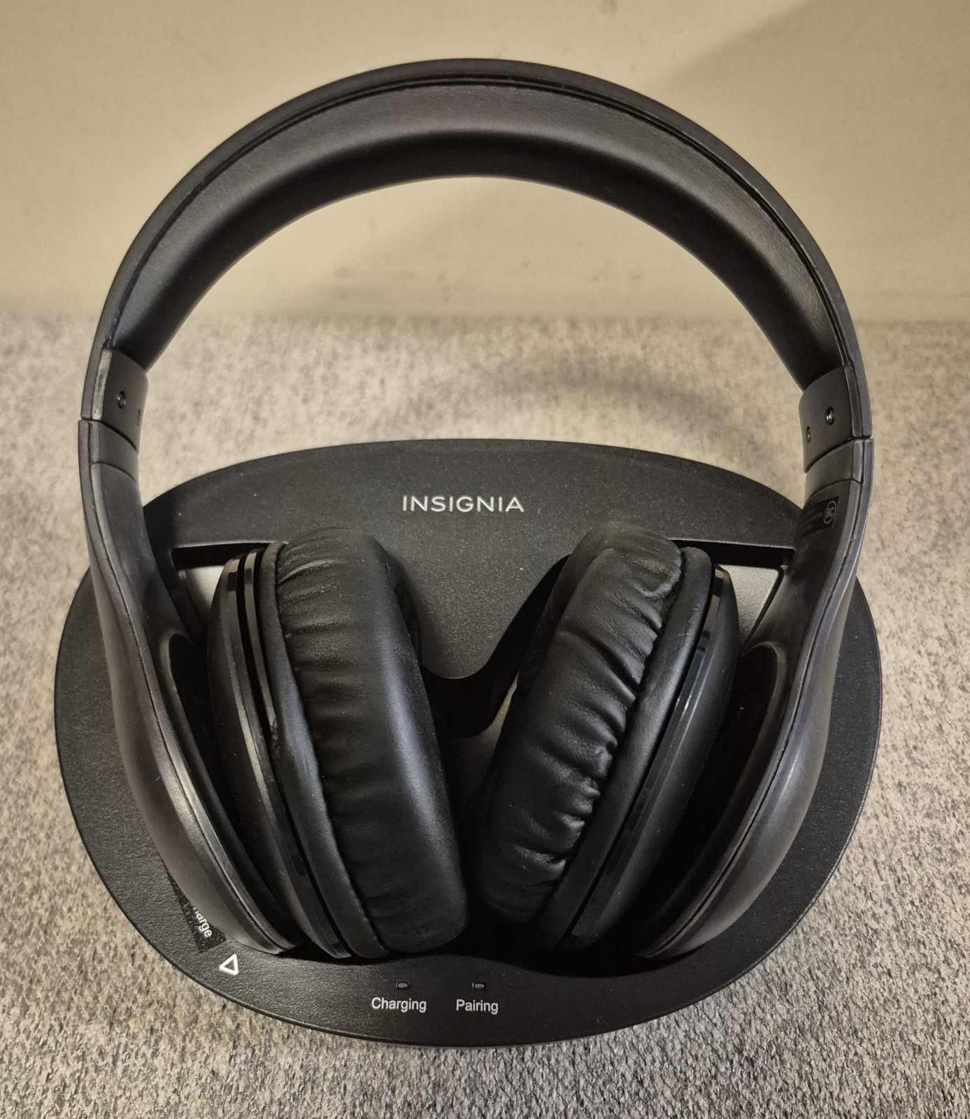 Insignia NS-WHP314 Digital Wireless Headphones System 2.4GHz 45ft Range Headband