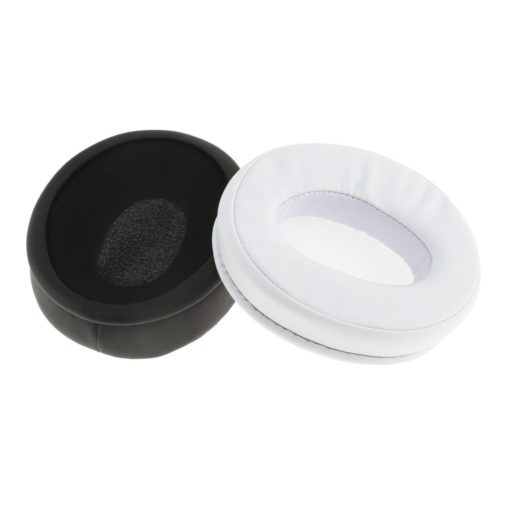 1 Pair Earpad Black/White for Sennheiser HD 4.50BTNC Headset Cushion 95*80*25mm