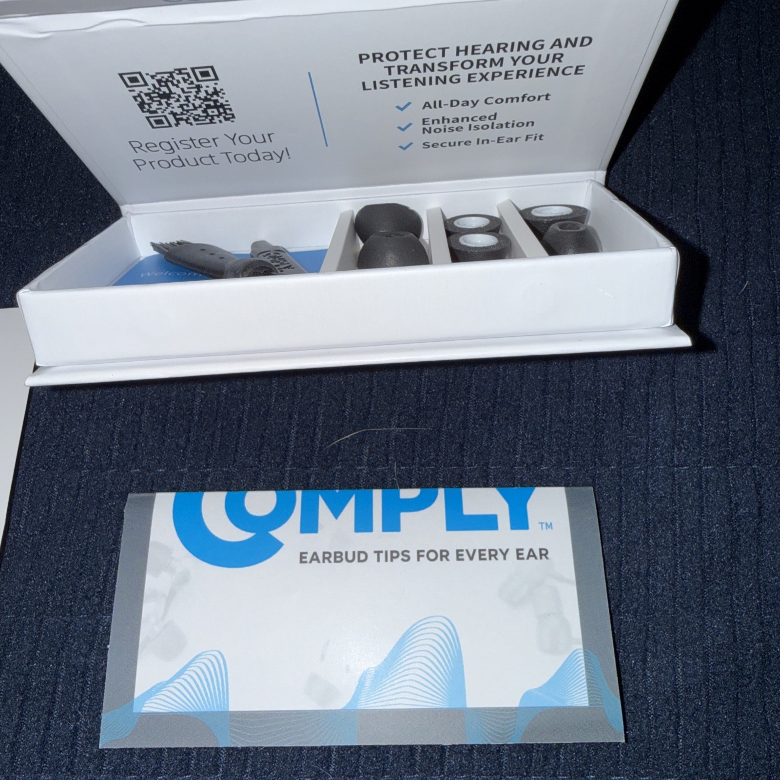 Comply Foam Ear Tips Compatible with Apple Airpods Pro Generation 1 & 2