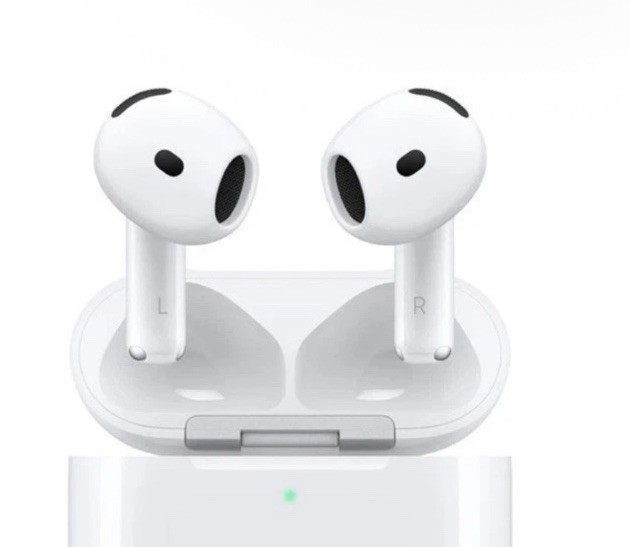 Apple AirPods 4 White In-Ear Bluetooth Earbuds w/ ANC, USB-C Charging Case