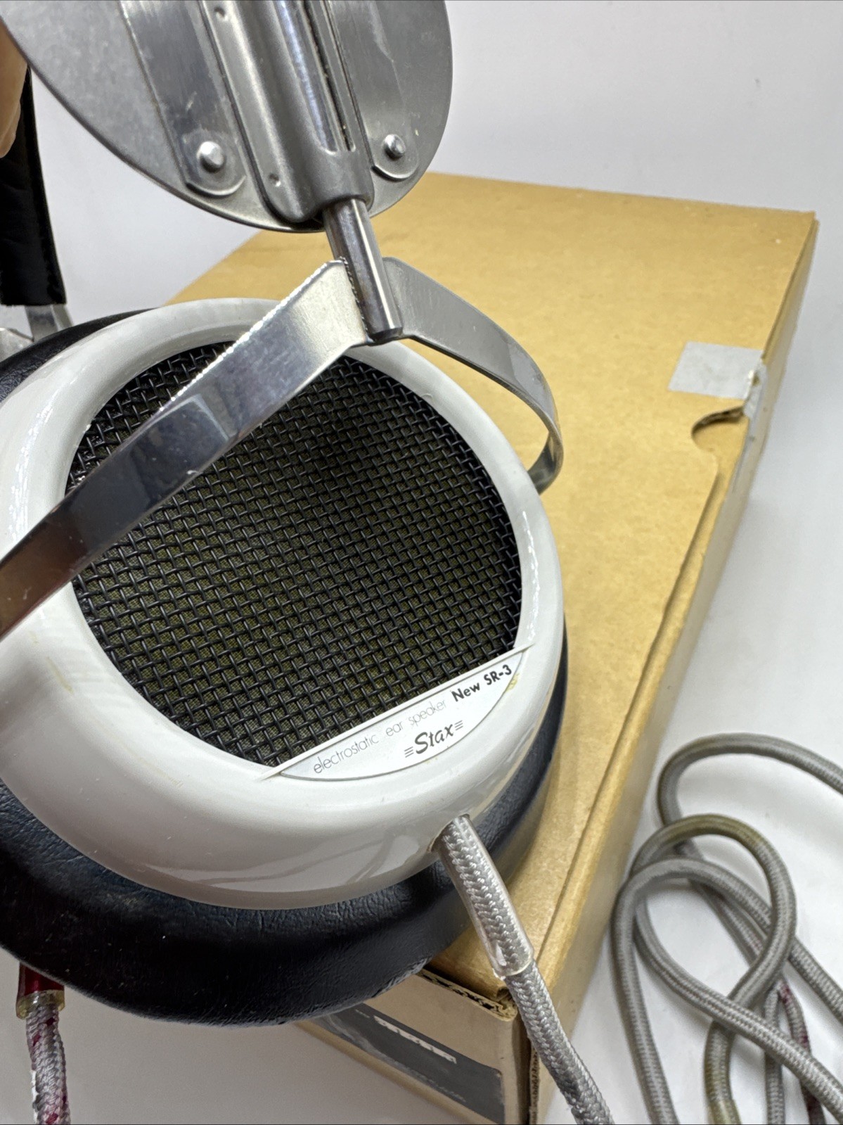 STAX Industries LTD Japan SR-3 Electrostatic Ear Speakers In Original Box