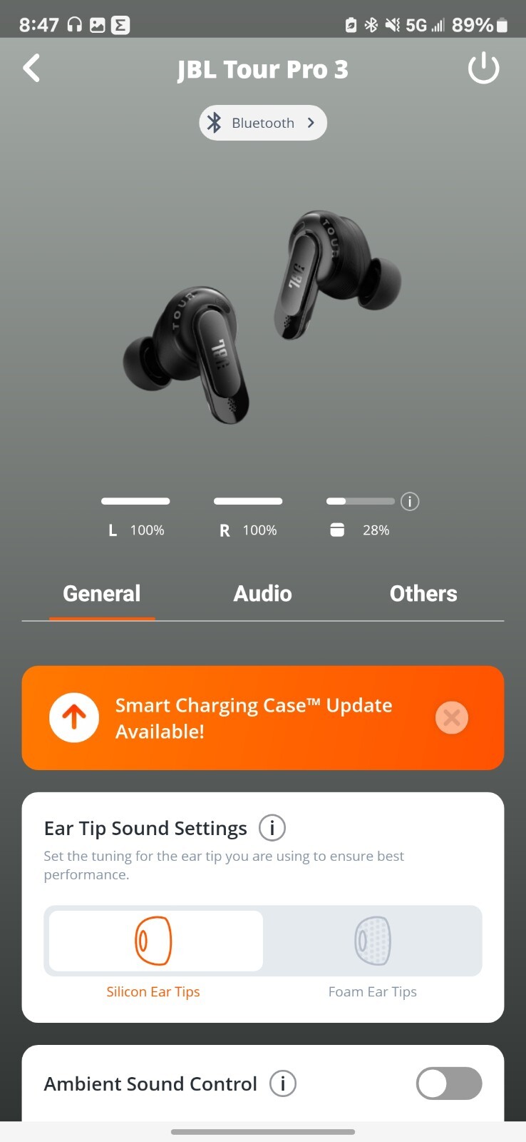 JBL Tour Pro 3 True Wireless Noise-Canceling Earbuds Black Genuine JBL Red seals