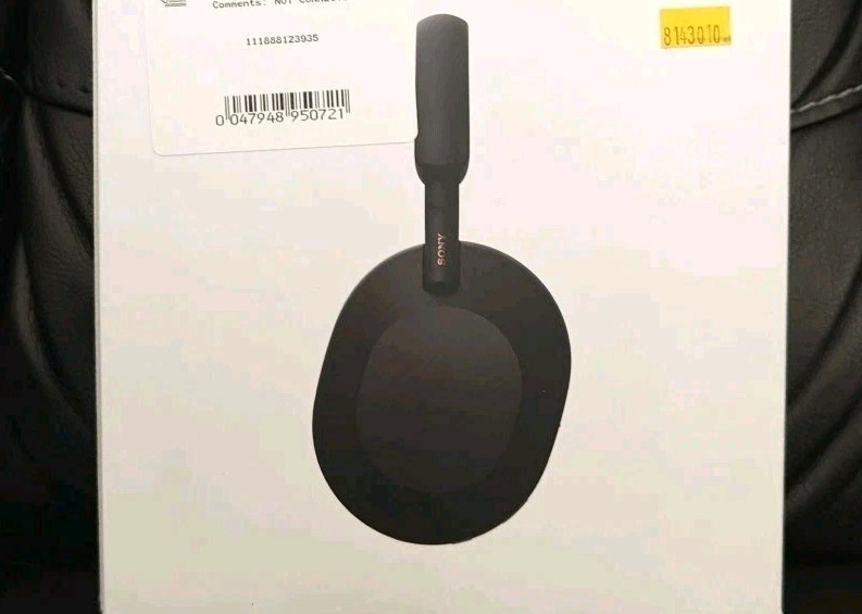 Super Clean Sony WH1000XM5/SA Wireless Premium Noise Cancelling Headph Black P1