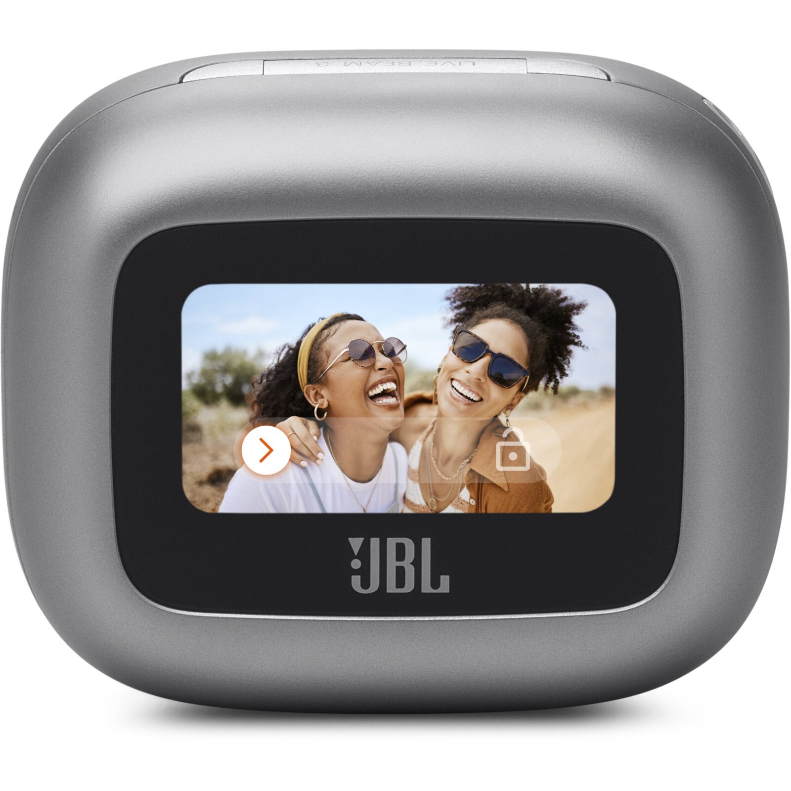 JBL Live Beam 3 Noise-Canceling True Wireless Earbuds (Silver)