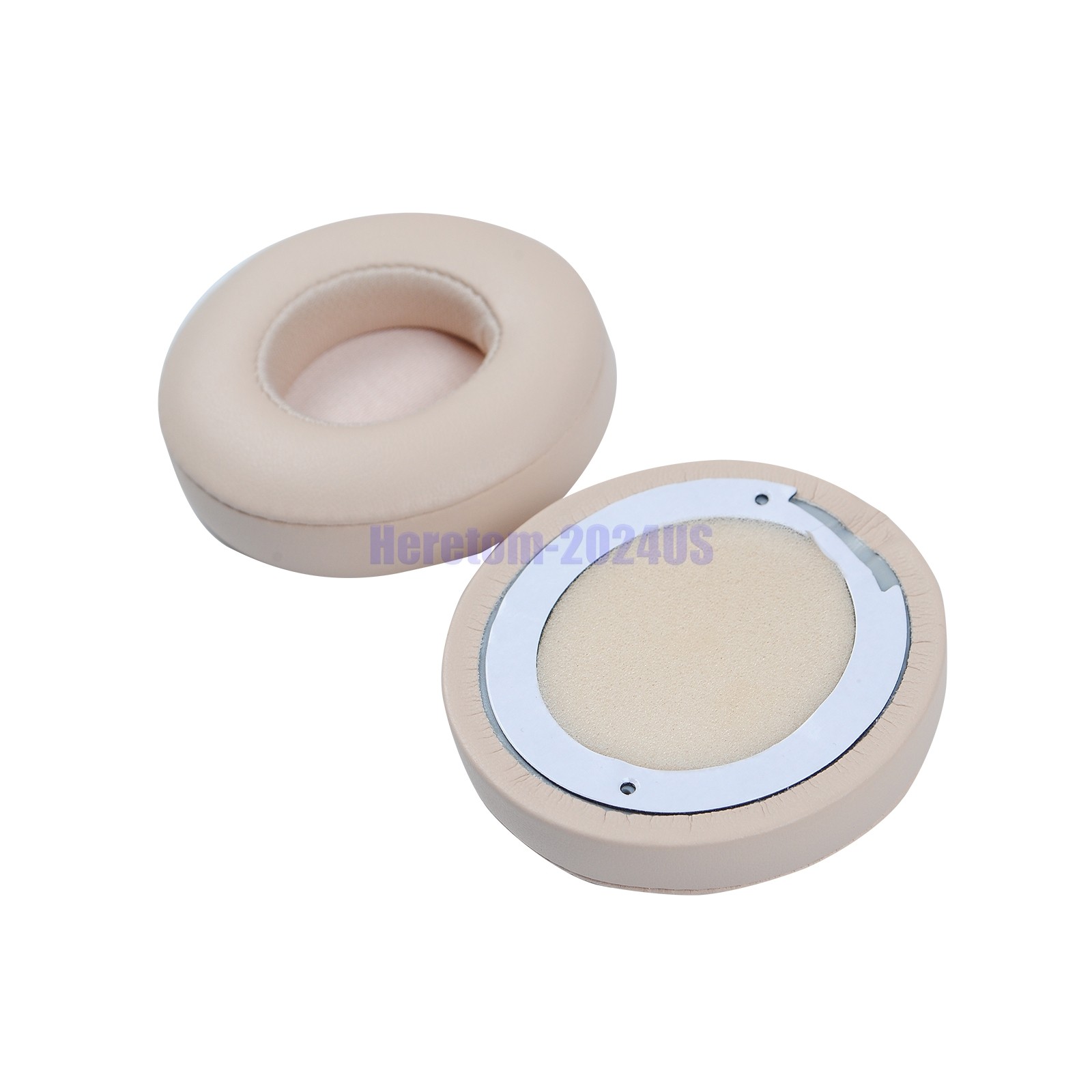 1 Pair Ear Pads Cushion For Beats Dre Solo 2 3 Headphones Replacement Matte Gold
