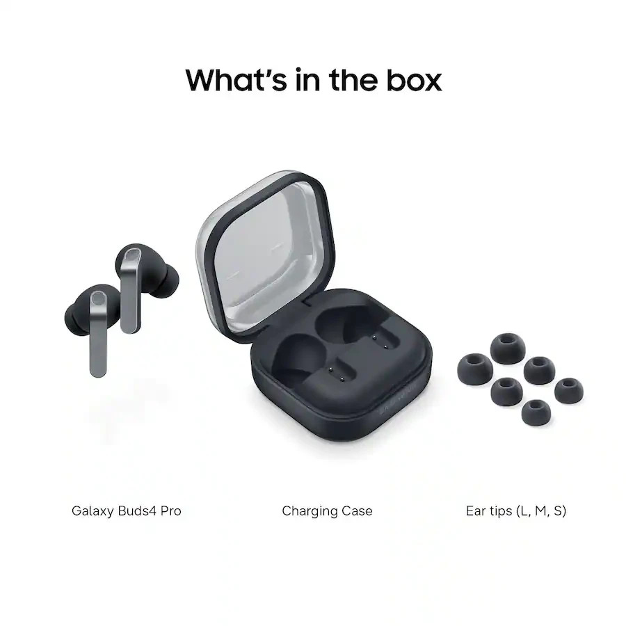 Samsung Galaxy Buds 4 Pro SM-R640 True Wireless Bluetooth with ANC Black – NEW
