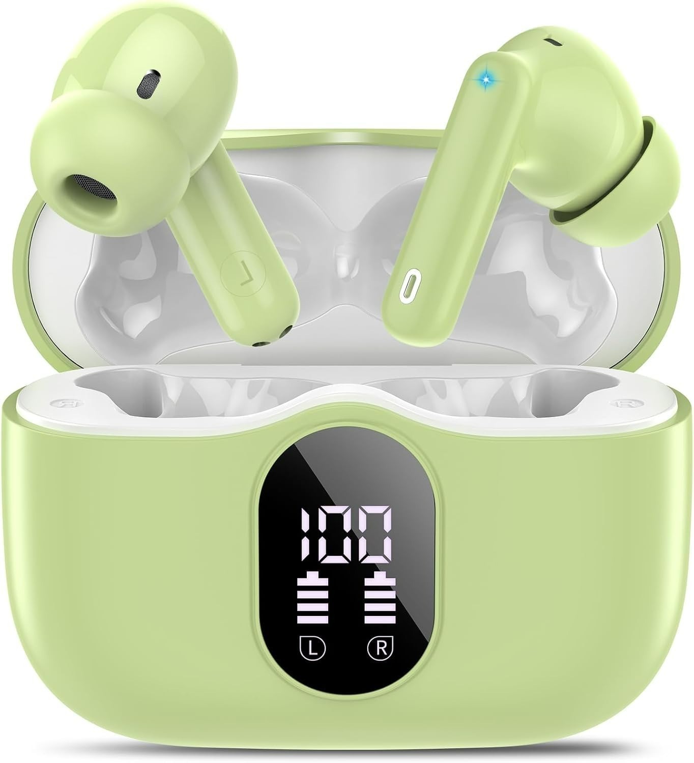 Btootos A90 Pro Wireless Earbuds Bluetooth 5.4 Noise Cancelling IP7 Waterproof
