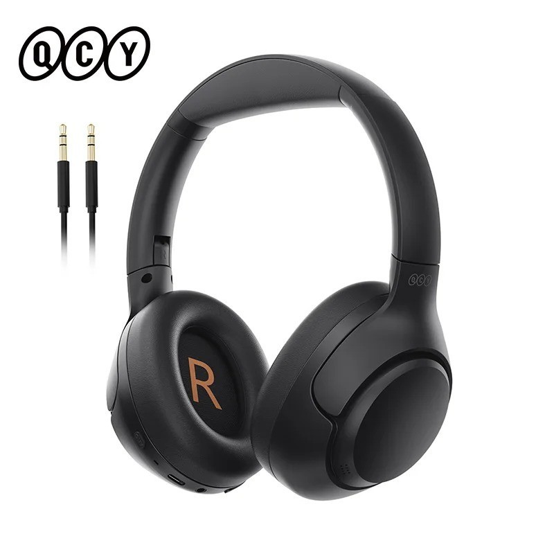 QCY H3 ANC Wireless Bluetooth 5.4 Headphones Hi-Res Over-Ear 60H Battery Noise-C