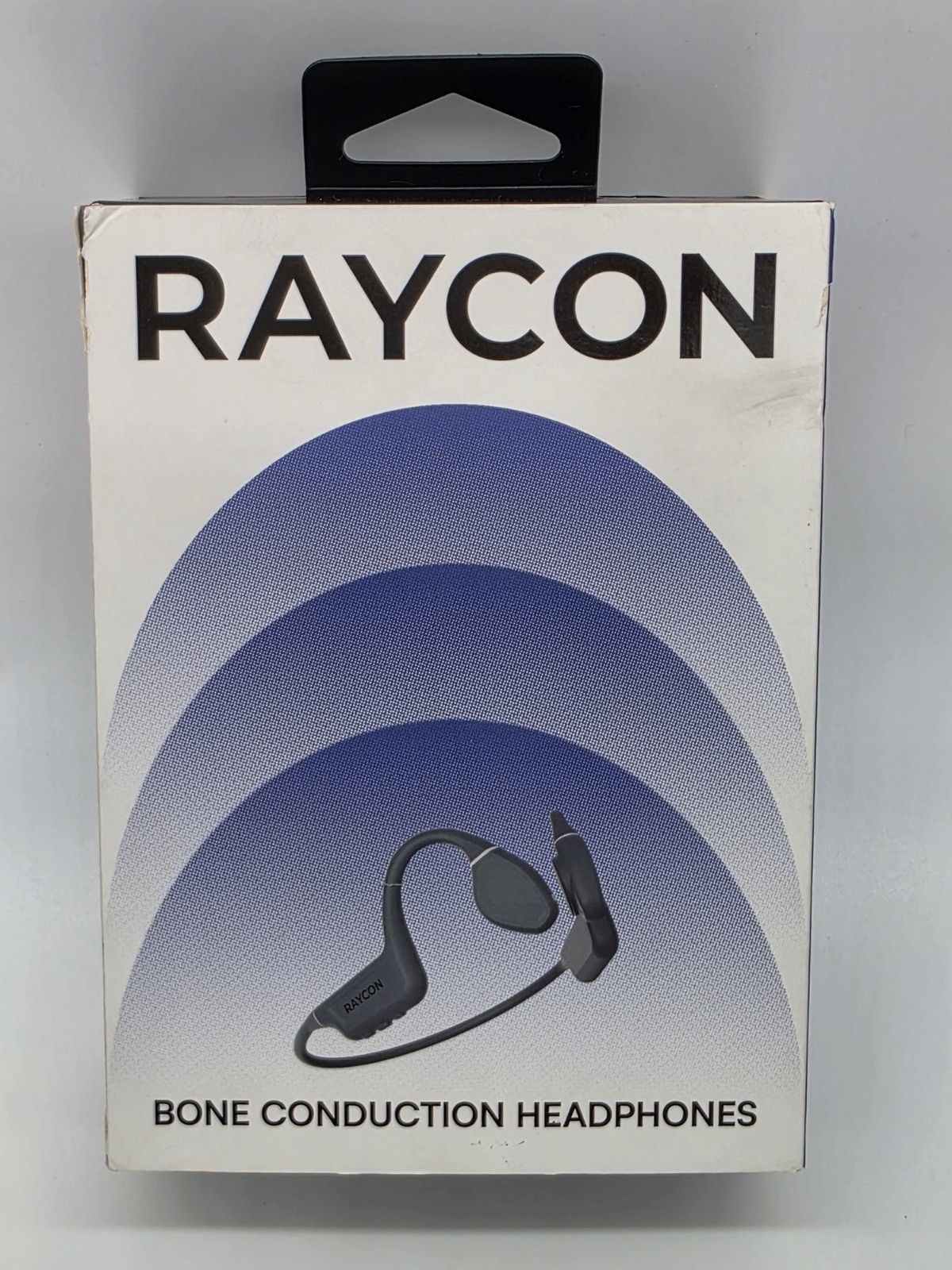 Raycon Bone Conduction Bluetooth Headphones (Gray) NEVER USED