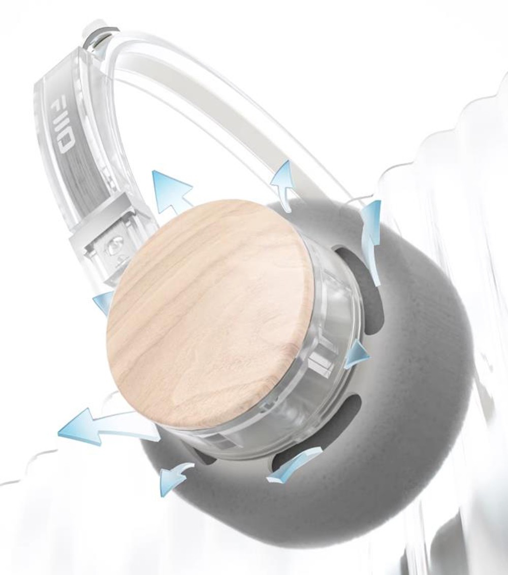 FiiO EH11 On-Ear Bluetooth Headphones with LDAC Hi-Res Audio 30H Battery