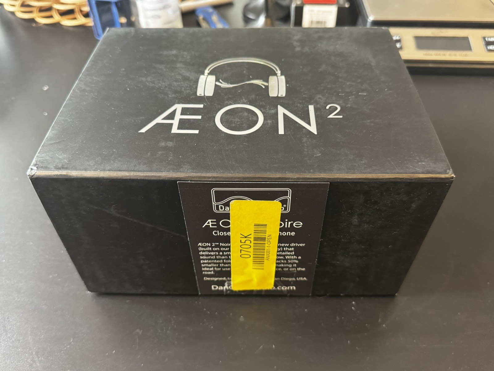 Dan Clark Audio AEON 2 Noire Planar Closed Back Portable Audiophile Headphones