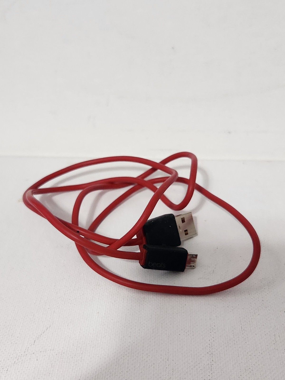 Dr Dre Beats Charging Cord Red And Black