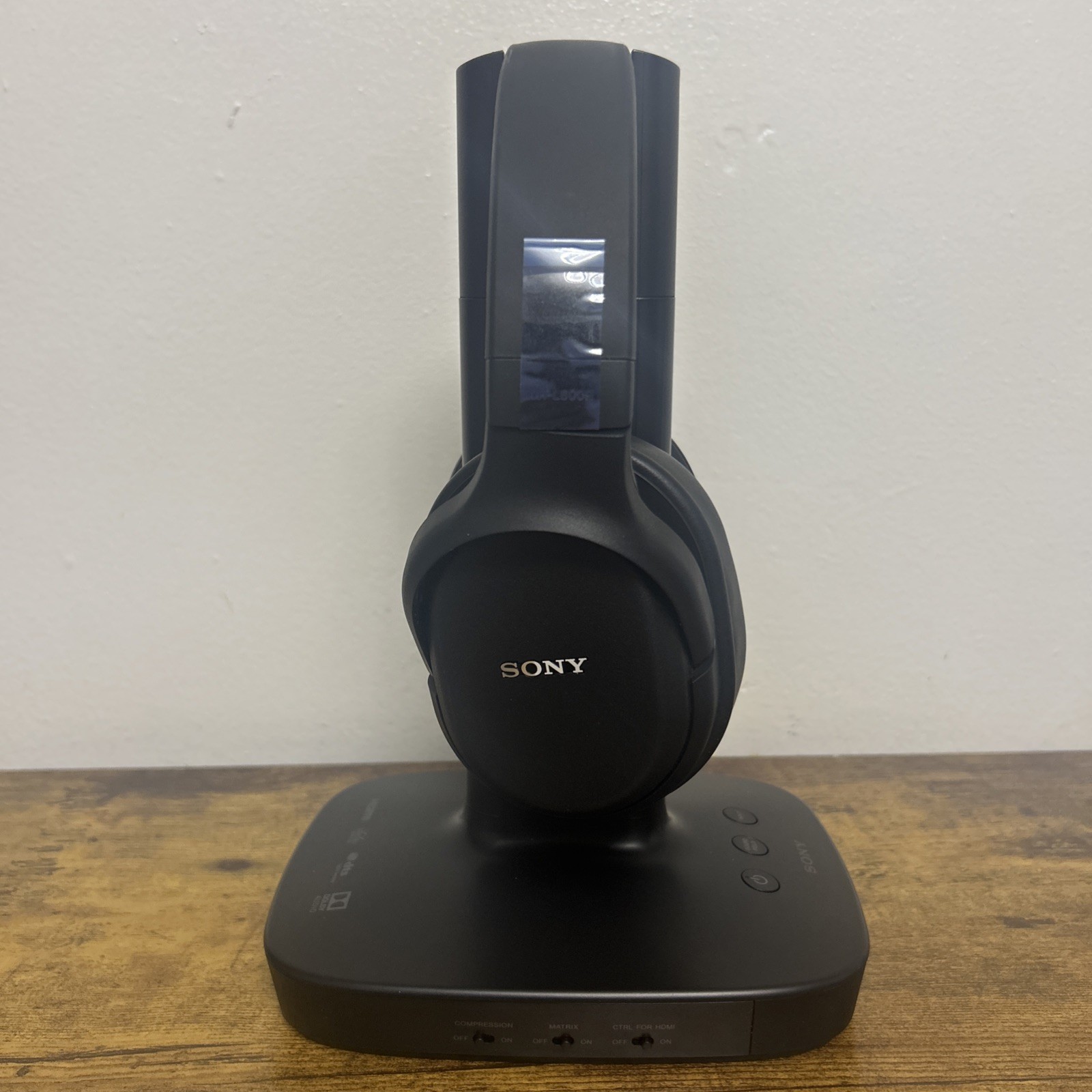 Sony WH-L600 Digital Surround Wireless Headphones Black Brand New Read!