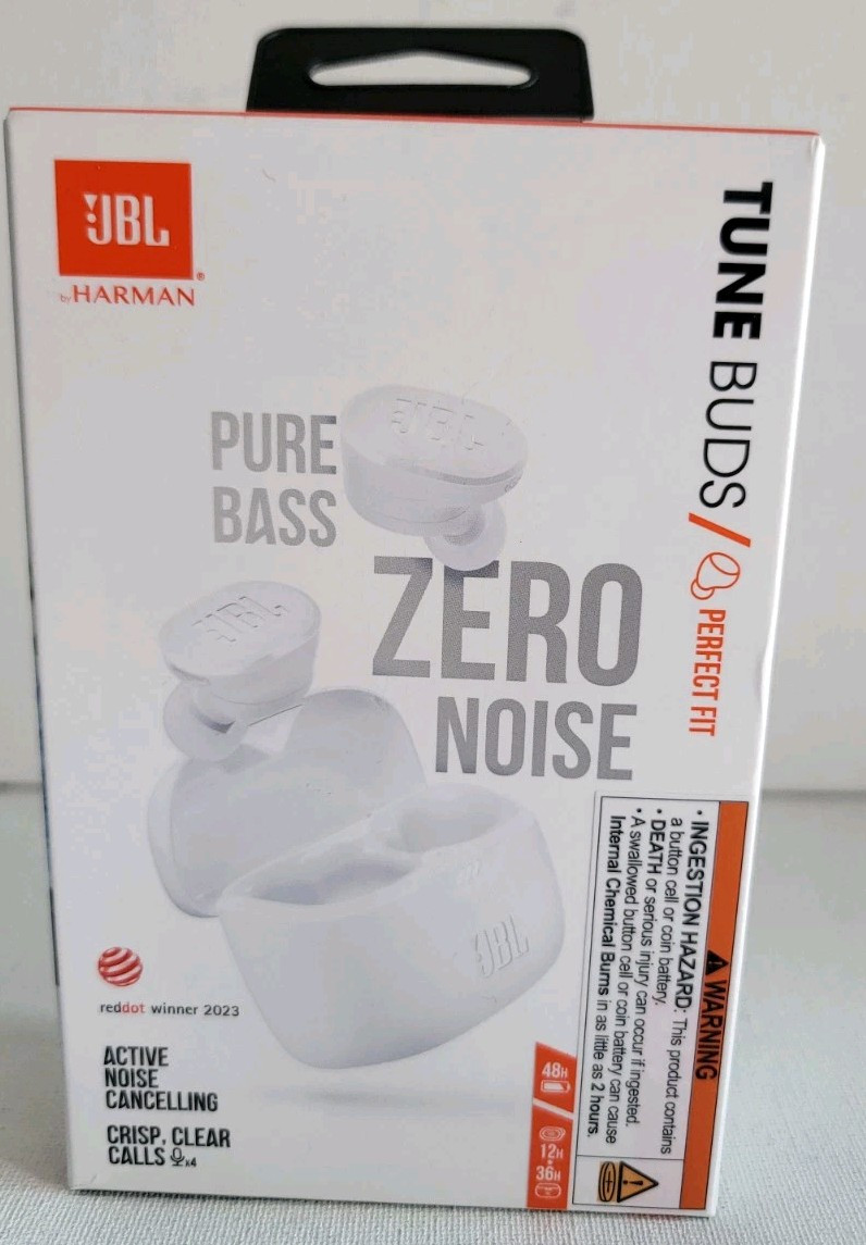 JBL Tune Buds Wireless Noise Cancelling Earbuds 48Hrs Run Time Pure Bass