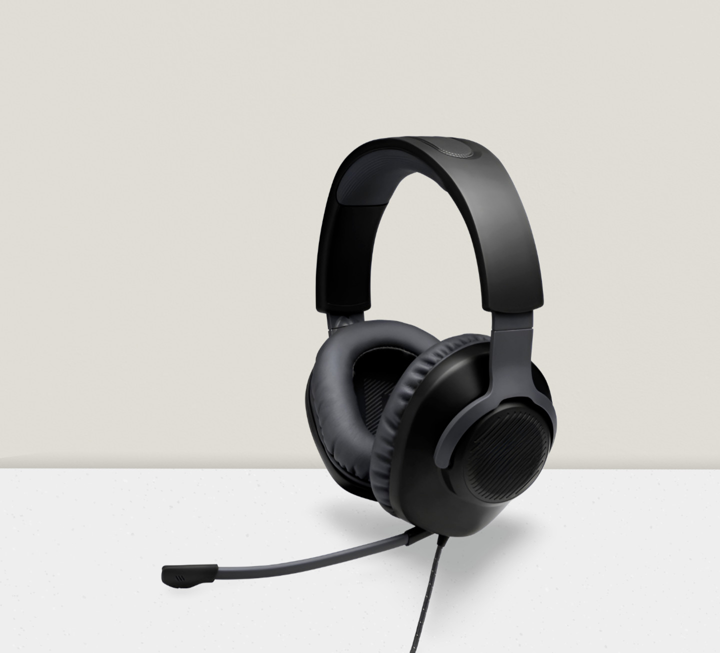 Quantum 100 Wired Over-Ear Gaming Headphones Black Large