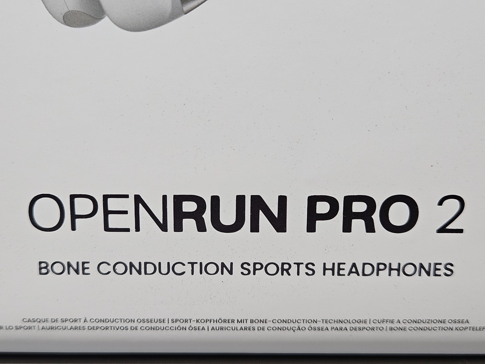 Shokz Openrun Pro 2 Bone Conduction Sports Headphones Silver – New & Sealed