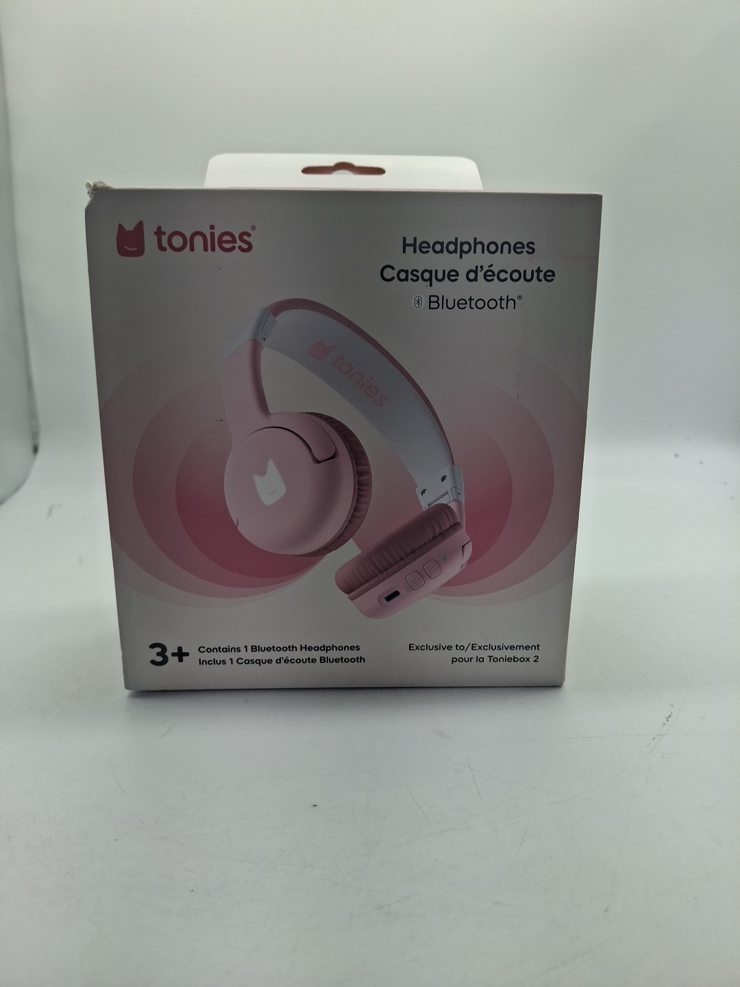 Bluetooth Headphones for Tonies Cloud Pink Brand New