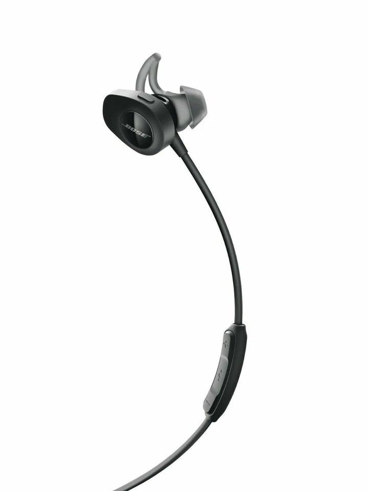 Bose SoundSport Wireless In Ear Bluetooth Sweat-Resistant Headphones-Black